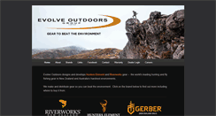 Desktop Screenshot of evolveoutdoors.com